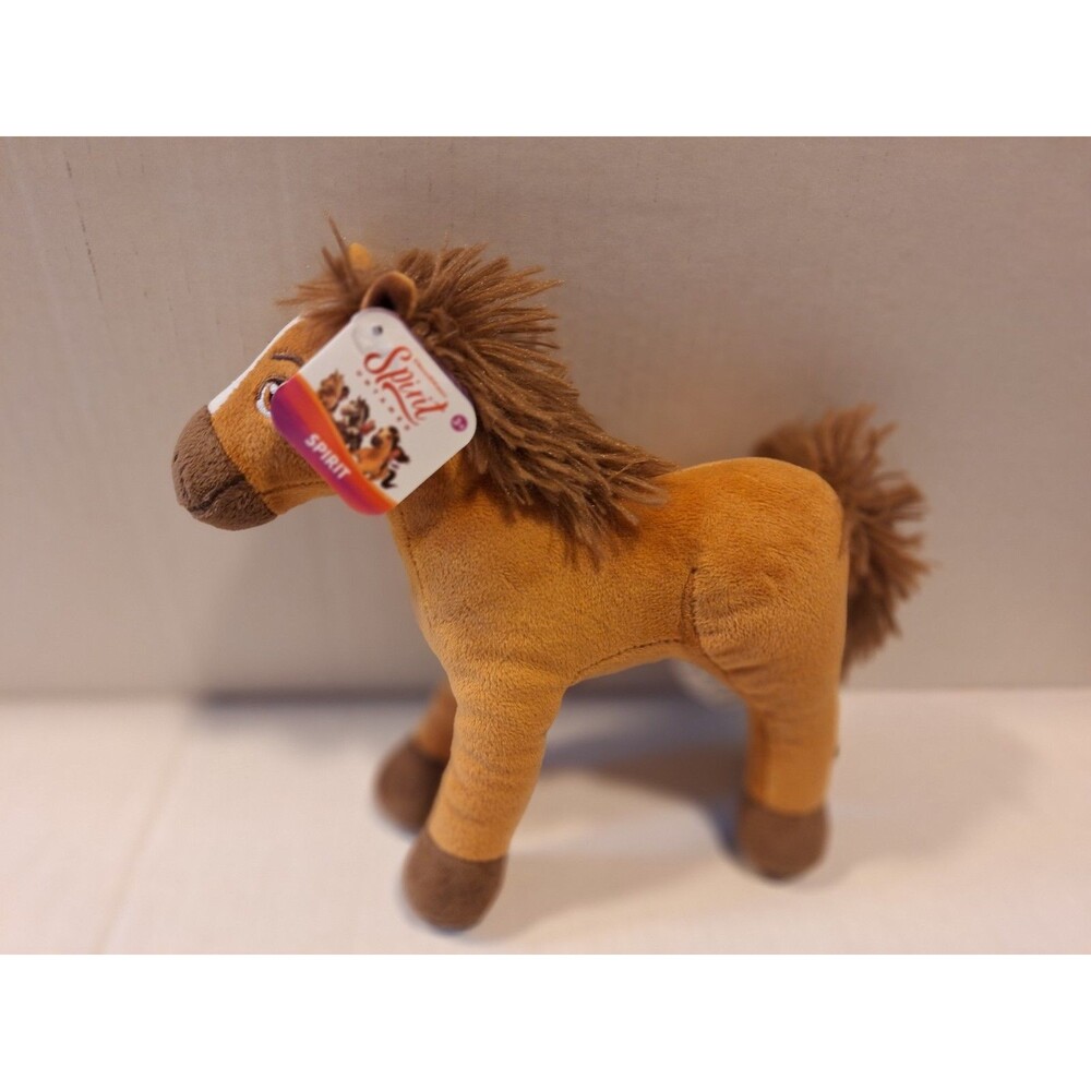 SPIRIT Dreamworks Untamed  7" Beanbag Plush Stuffed Animal Toy With Tags Vintage